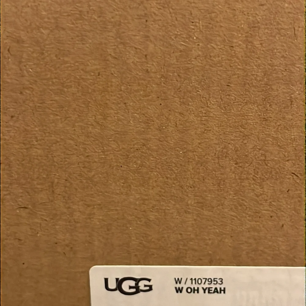 Ugg Australia Oh Yeah Sandals Slides Shoes black new Women’s size 7